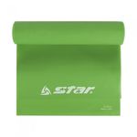 Star Sports TPE Resistance Band EU564-06 Green (Level 4) 2000x150x0.40mm - High Elasticity Training Band for Yoga, Pilates, and Rehabilitation